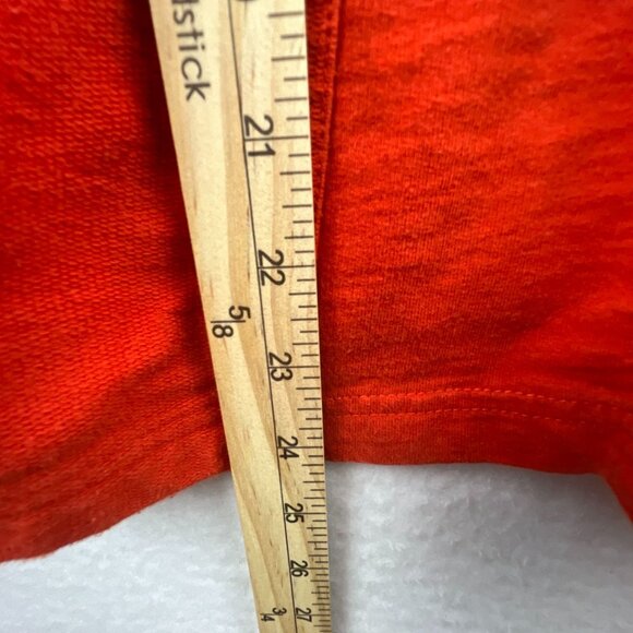 Onque Casuals Womens Orange Button Up Sweater Size XL Long Sleeve Beaded Pockets - Picture 13 of 15